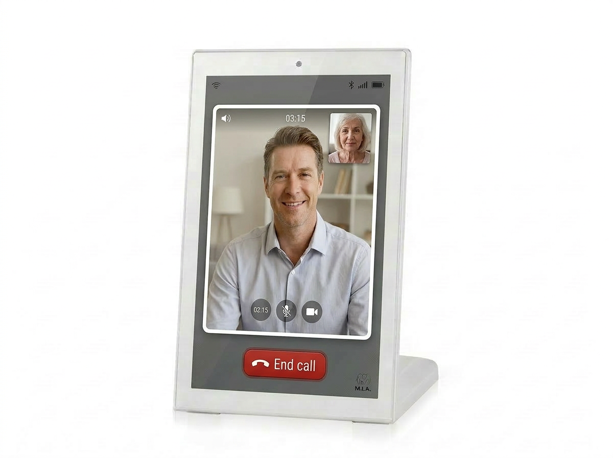 An active video call on MIA